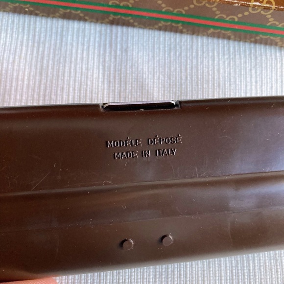 Vintage 1970s Authentic Gucci Accessory Collection Lighter Packaging & Box ONLY - Picture 8 of 14